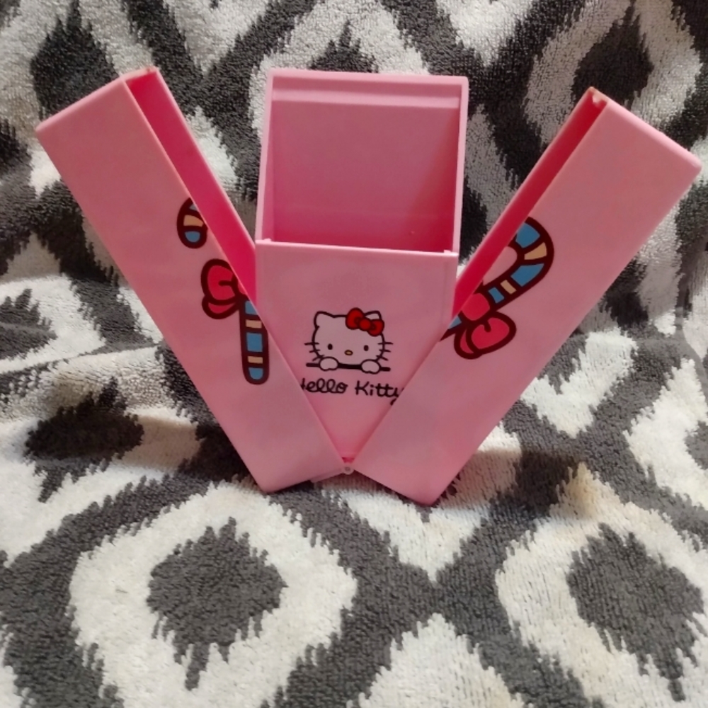 Hello Kitty makeup brush holder pen pencil case
